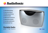 AudioSonic RD-1545 Manuel utilisateur