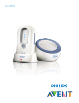 Philips-Avent Avent DECT baby SCD498 Manuel utilisateur