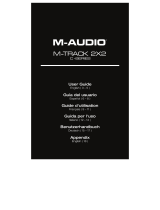Avid M-Track 2X2M Manuel utilisateur