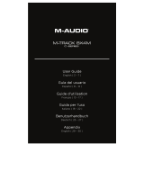 Avid M-Audio M-Track 8X4M Mode d'emploi