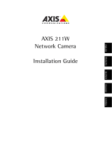 Axis 211W Guide d'installation