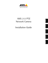 Axis AXIS 212 PTZ Guide d'installation