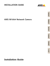 Axis M1054 Manuel utilisateur