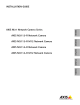 Axis M3113-R M12 Guide d'installation