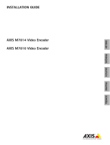 Axis M7010 Guide d'installation
