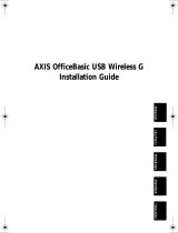 Axis OfficeBasic USB Wireless G Guide d'installation