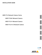 Axis P1214-E Guide d'installation