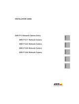 Axis P1344 Network Camera Guide d'installation