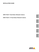 Axis P3301-V 10er Pack Guide d'installation