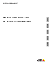 Axis Q1910 Thermal Guide d'installation