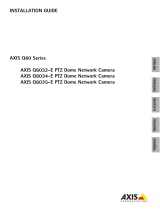 Axis Q6032-E PTZ Guide d'installation