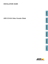 Axis Q7436 Guide d'installation