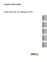 Axis T8125 Guide d'installation