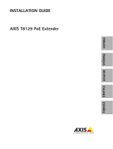 Axis T8129 Manuel utilisateur