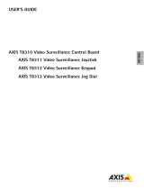 Axis AXIS T8310 Manuel utilisateur