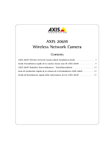 Axis Communications Security Camera 206W Manuel utilisateur