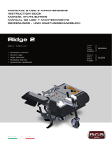 BCS Power Ridger (Ridge 2) Le manuel du propriétaire