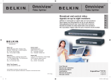 Belkin Omniview ExpandView F1DV104 Manuel utilisateur