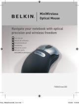 Belkin SOURIS OPTIQUE MINI-WIRELESS #F8E825EAUSB Manuel utilisateur