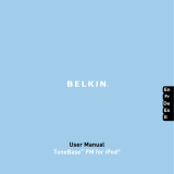 Belkin TUNEBASE FM POUR IPOD #F8Z049FR Manuel utilisateur