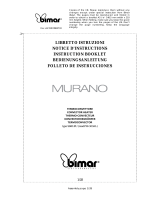 Bimar Murano S600.EU Le manuel du propriétaire
