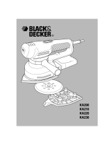 BLACK+DECKER KA220E Manuel utilisateur