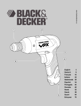 BLACK+DECKER vpx 1101 Le manuel du propriétaire