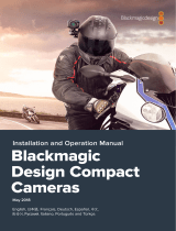 Blackmagic Design Compact Cameras  Manuel utilisateur