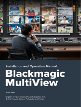 Blackmagic MultiView  Manuel utilisateur