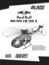 Blade Red Bull BO-105 CB 130X BNF Manuel utilisateur