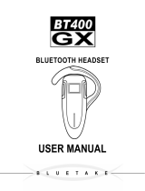 Bluetake Technology BT400 GX Manuel utilisateur