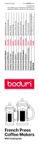 Bodum 1117116 Manuel utilisateur