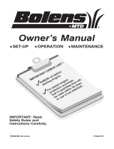 Bolens 11A-108N565 Le manuel du propriétaire