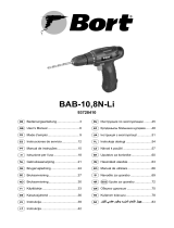 Bort BAB-10.8N-Li Manuel utilisateur
