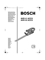 Bosch AHS 41 Le manuel du propriétaire