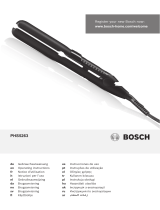 Bosch PHS5263/01 Le manuel du propriétaire