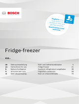 Bosch Built-under larder fridge Mode d'emploi