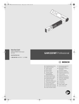 Bosch GAM220MF Professional Le manuel du propriétaire