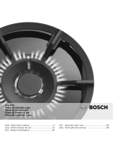 Bosch Gas Hob Manuel utilisateur