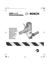 Bosch GRW 11 E Professional Mode d'emploi