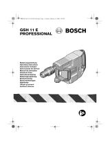 Bosch GSH 11 E Mode d'emploi