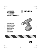 Bosch GSR 12 V Mode d'emploi