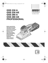 Bosch GSS 280 AE Mode d'emploi