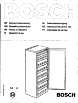 Bosch GSU2605CH/02 Manuel utilisateur