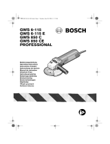 Bosch GWS 6-115E Mode d'emploi
