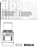Bosch HSV122LEU/01 Le manuel du propriétaire