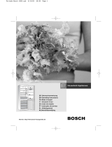 Bosch kgs 36310 ex Le manuel du propriétaire