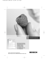 Bosch KSV32311/01 Manuel utilisateur