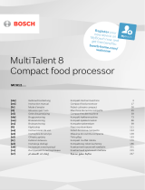 Bosch Multi Talent8 MC812W620 Manuel utilisateur