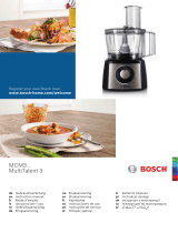 Bosch MCM3401M/01 Le manuel du propriétaire